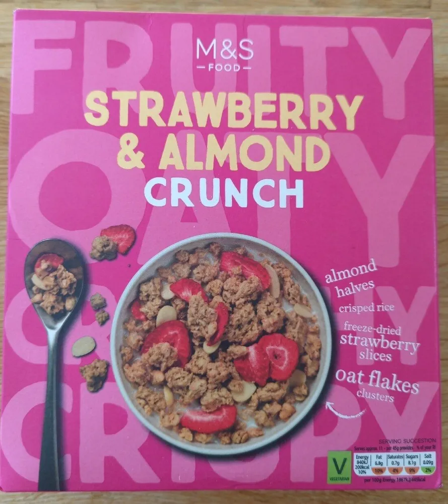 Strawberry & Almond Crunch