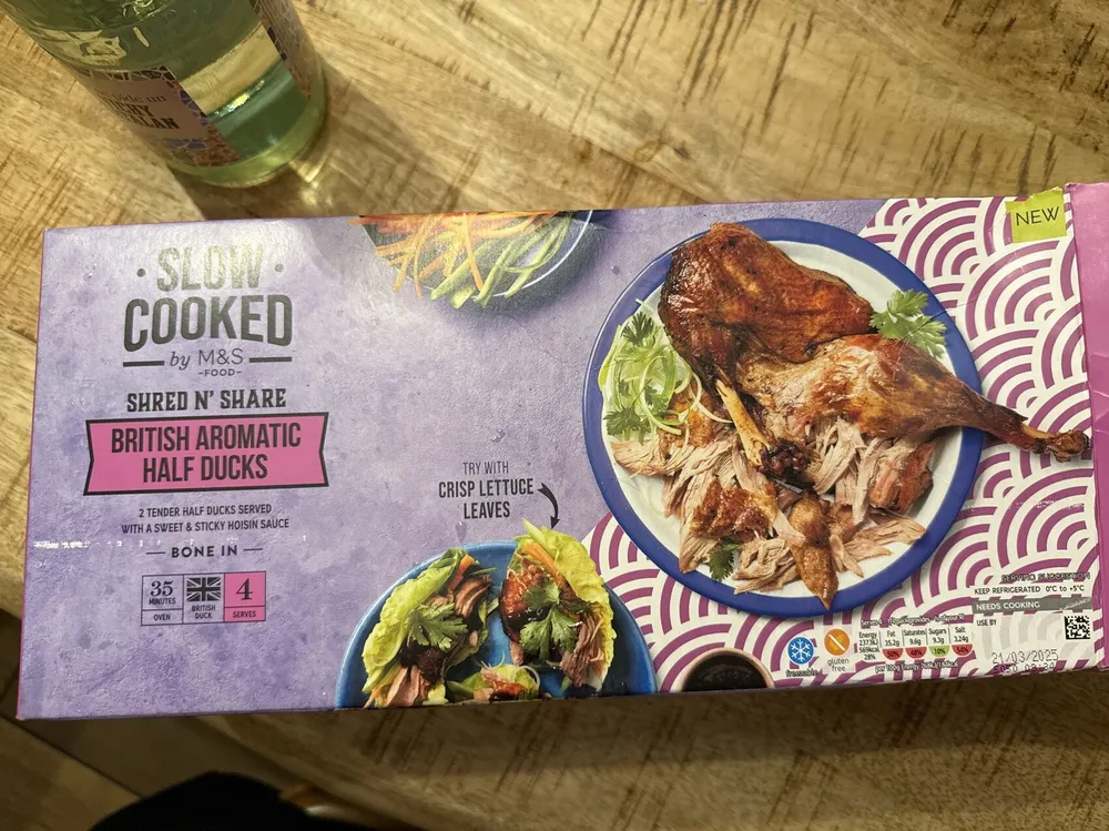 Slow Cooked Aromatic Half Duck