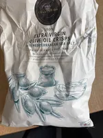100% Extra Virgin Olive Oil Crisps with Mediterranean Sea Salt