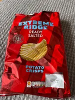 Ready Salted Ridge Crisps