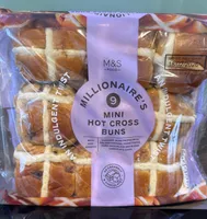 9 Mini Millionaire's Hot Cross Buns