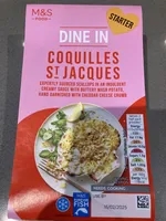 Coquilles St Jacques mashed potato cheddar cheese