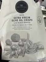 Extra Virgin Olive Oil Crisps (Black Truffle)