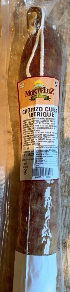 Chorizo cular ibérique