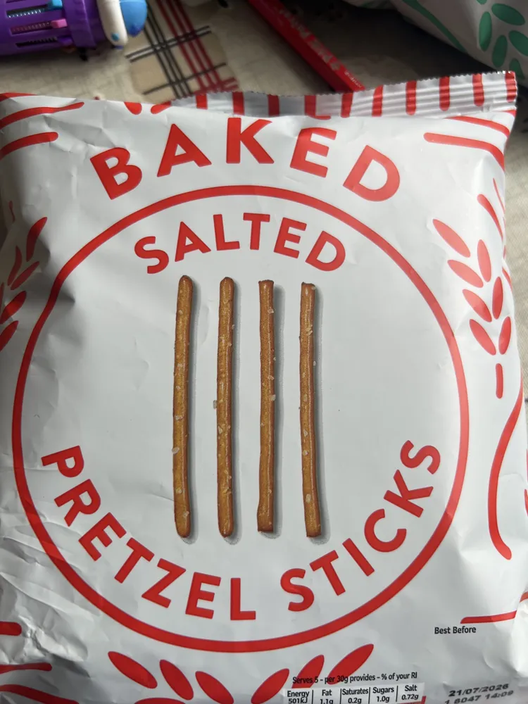 Salted Prezel Sticks