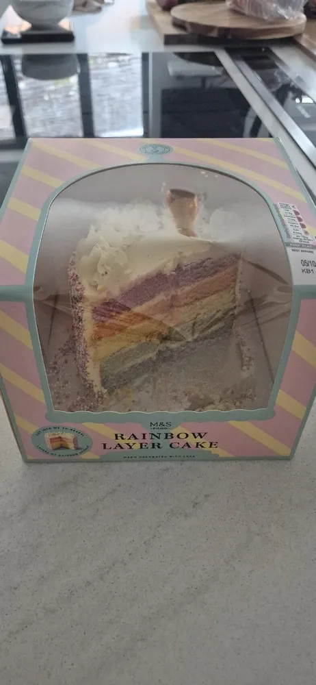 Rainbow Layer Cake