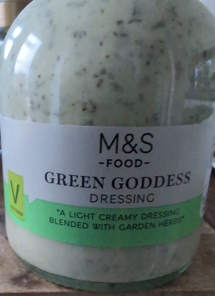 V EGETARIAN M&S -FOOD- GREEN GODDESS DRESSING "A L