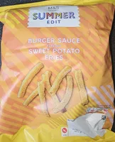 M&S -FOOD- SUMMER EDIT BURGER SAUCE FLAVOUR SWEET