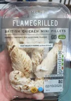 British chicken breast mini fillets