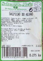 Salpicao do alvao