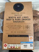 Wagyu Hot Links Beef And Pork Sausages