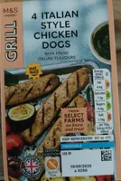 Italian Style Chicken Dogs