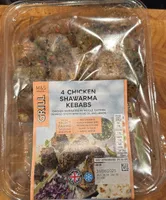 BRITISH SHAWARMA CHICKEN KEBABS