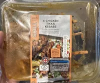 Chicken Tikka Kebabs