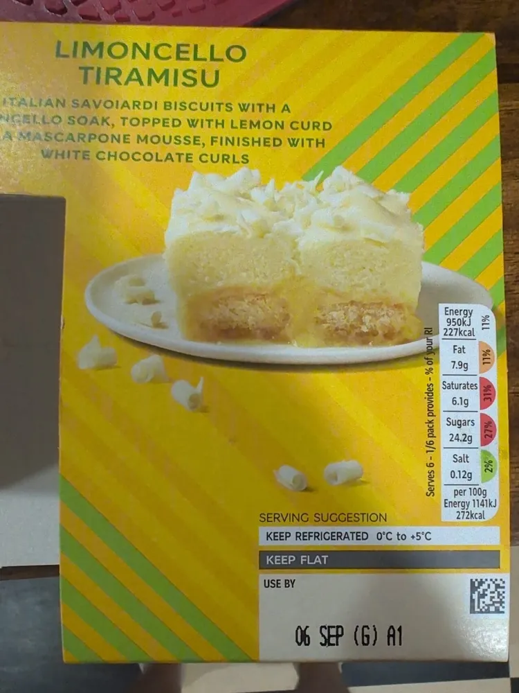 Limoncello Tiramisu