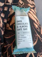 DARK CHOCOLATE & ALMOND DATE BAR