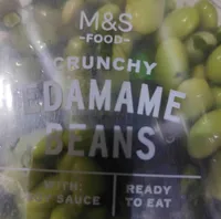 Crunchy edamame beans