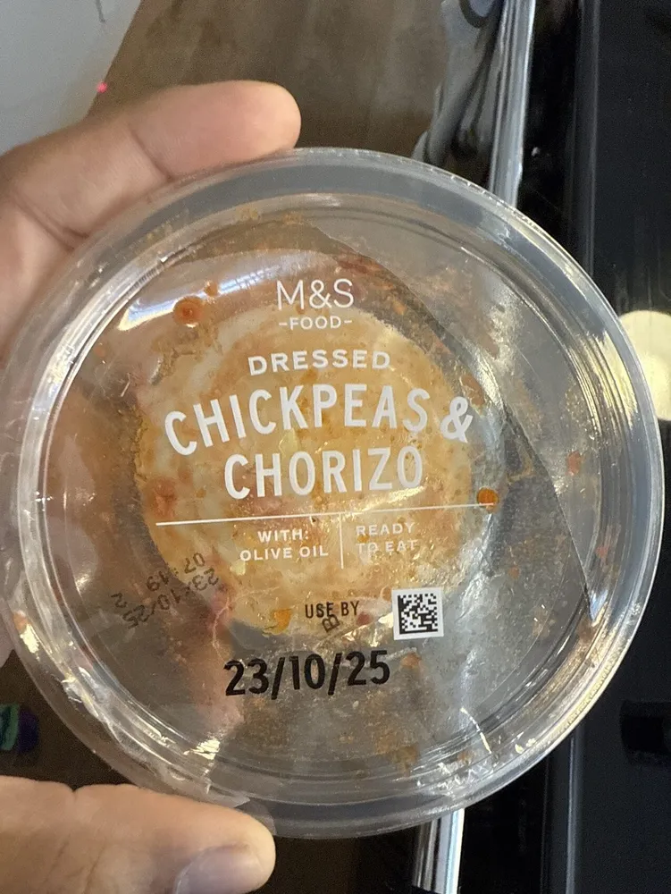 MBS CHIC CHORIZO 22/08/ M&S -FOOD- DRESSED CHICKPE