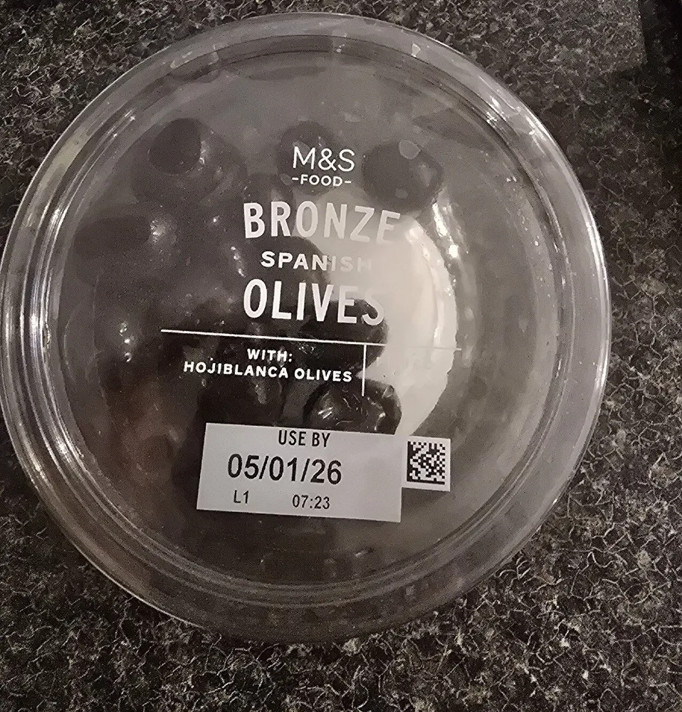 Bronze Spanish Olives