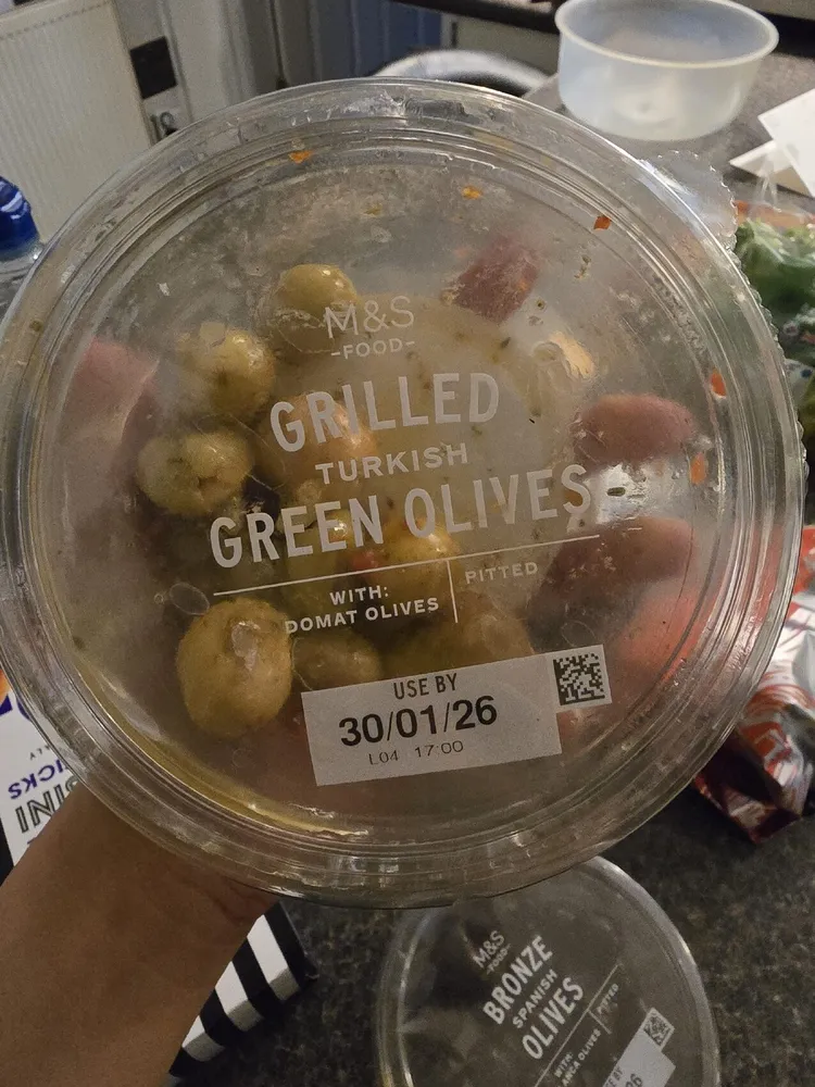 GRILLED TURKISH GREEN OLIVES