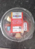 Strawberry Apple And Berry Jelly Bottom