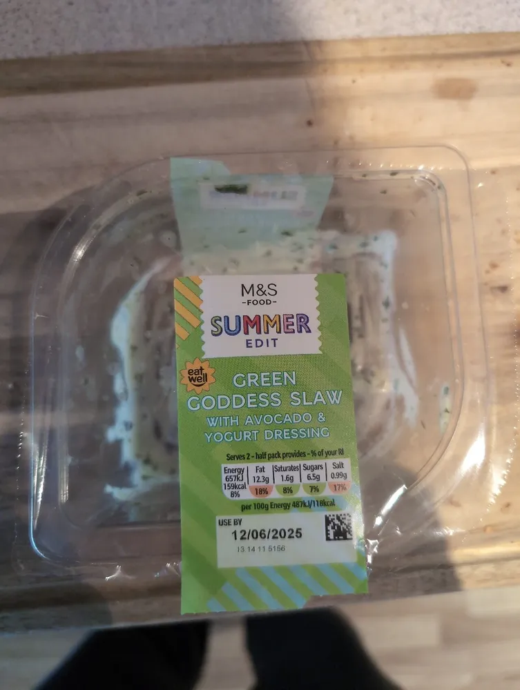 Green Goddess Slaw