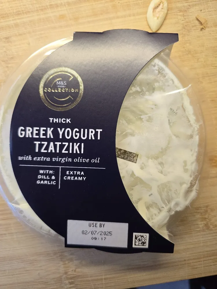 Greek Yogurt Tzatziki