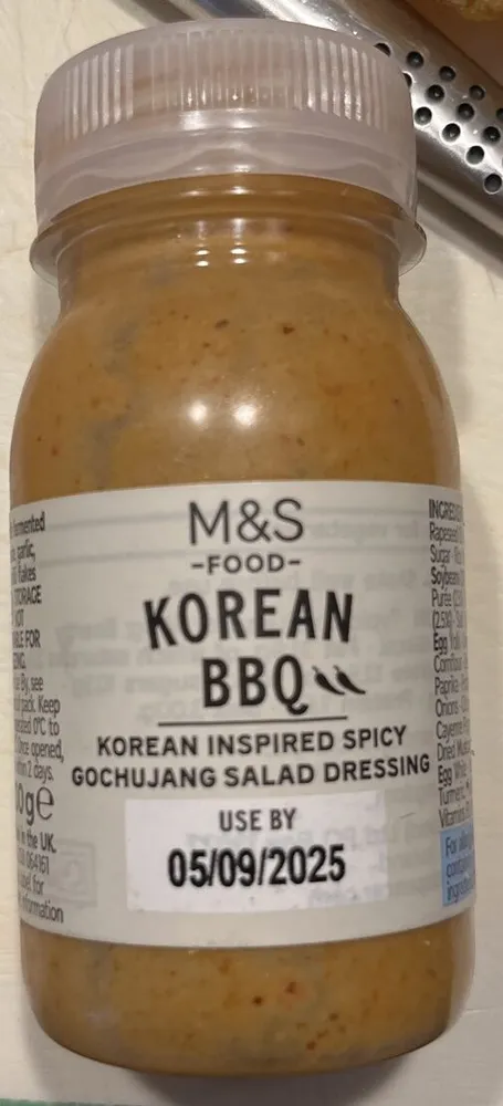 Korean BBQ Salad Dressing