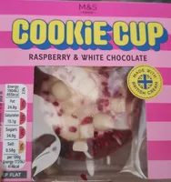 Cookie Cup Rasp White Choc
