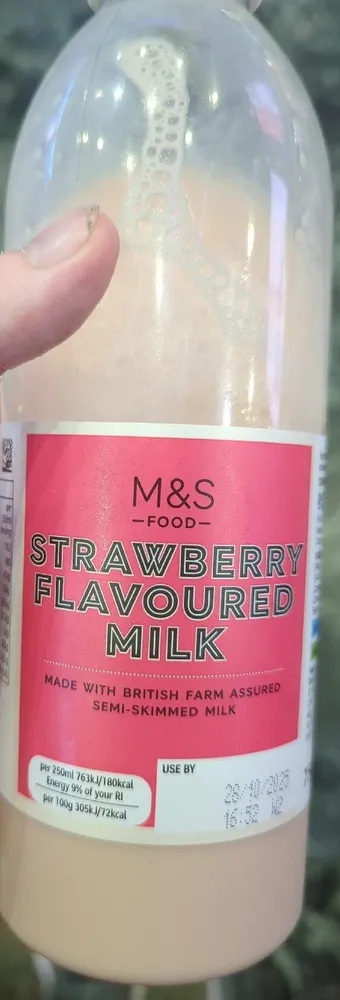 Strawberry Flavoured Milk