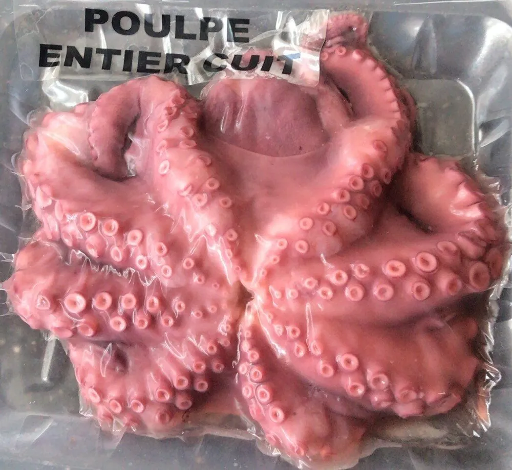 Poulpe cuit