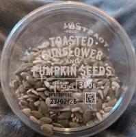 Toasted Sunflower and Pumpkin Seeds