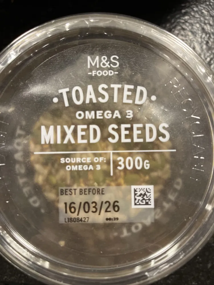 Toasted omega 3 mixed seeds