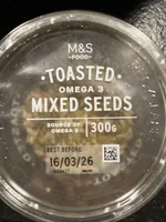 Toasted omega 3 mixed seeds