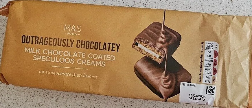 Chocolate Coated Speculoos