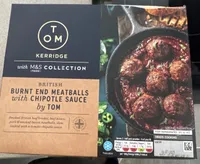Burnt Ends Meatballs With Chipotle Sauce By Tom
