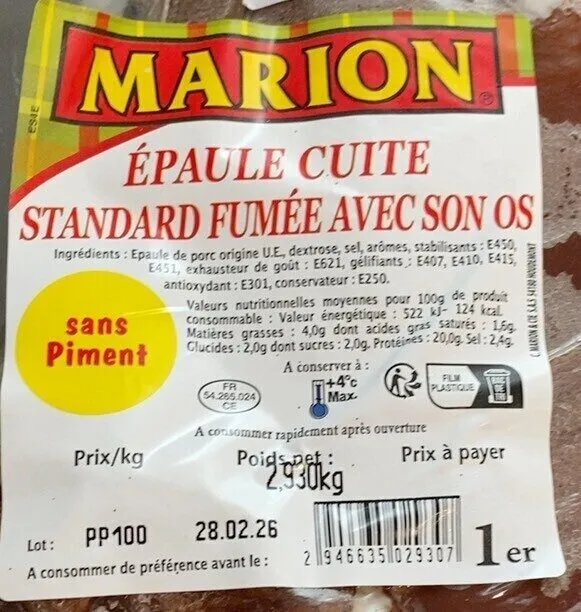 Marion jambon noel