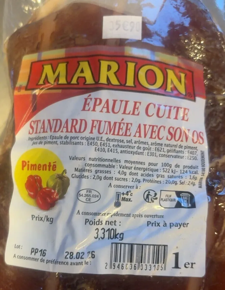Epaule cuite