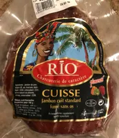 Cuisse jambon cuit standard fumé sans os