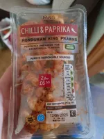 Chilli and Paprike Honduran King Prawns