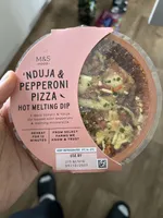 ‘Nduja & Pepperoni Pizza Hot Melting Dip