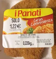Cotolette con spinaci