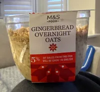 Gingerbread Overnight Oats