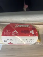 Boxing Day Curry Wrap