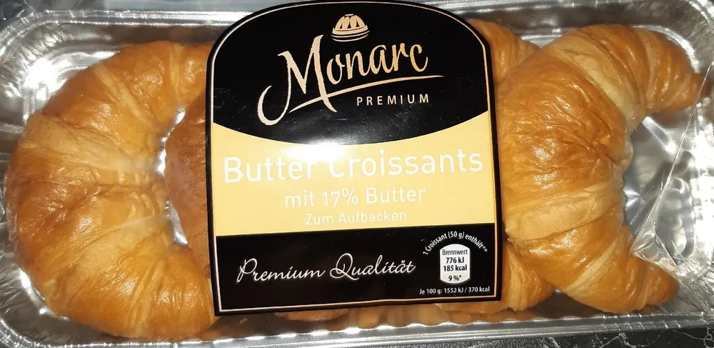 Monarc Klassisch Fertigback croissants