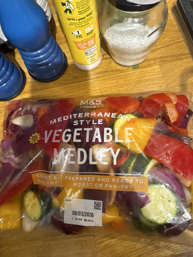 MEDITERRANEAN STYLE VEGETABLE MEDLEY