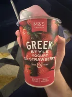 Greek Style Yoghurt With Strawberry