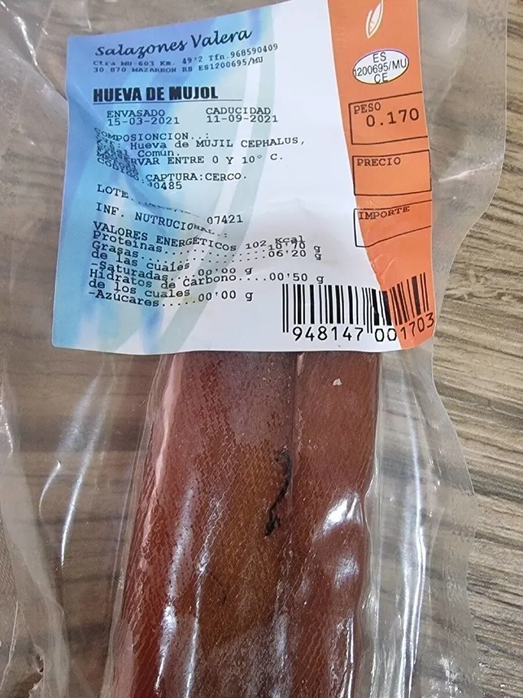 Hueva de mujol