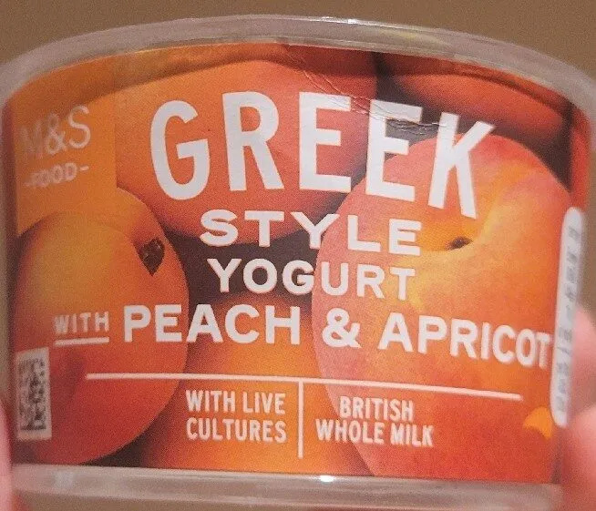Greek Yogurt with Peach & Apricot