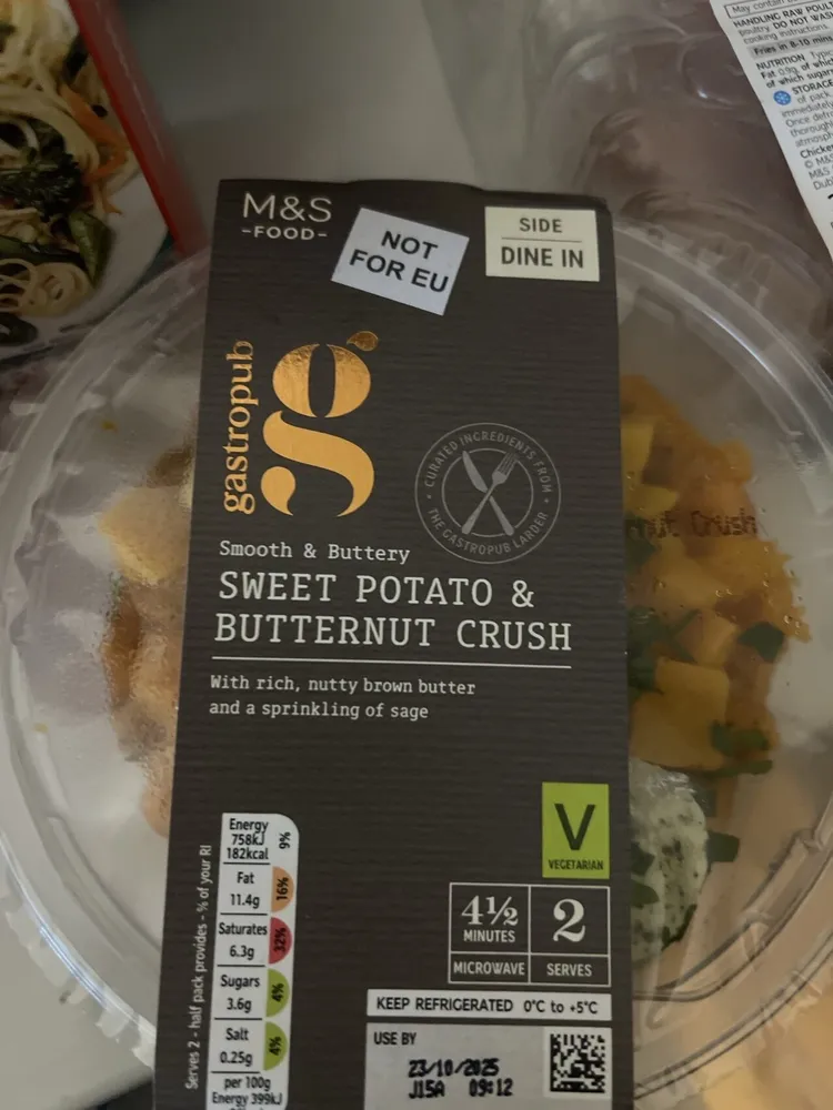 Sweet Potato & Butternut Crush